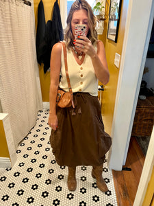 Benni Balloon Hem Skirt
