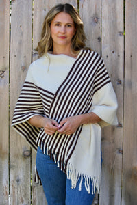 Poly Fringe Poncho