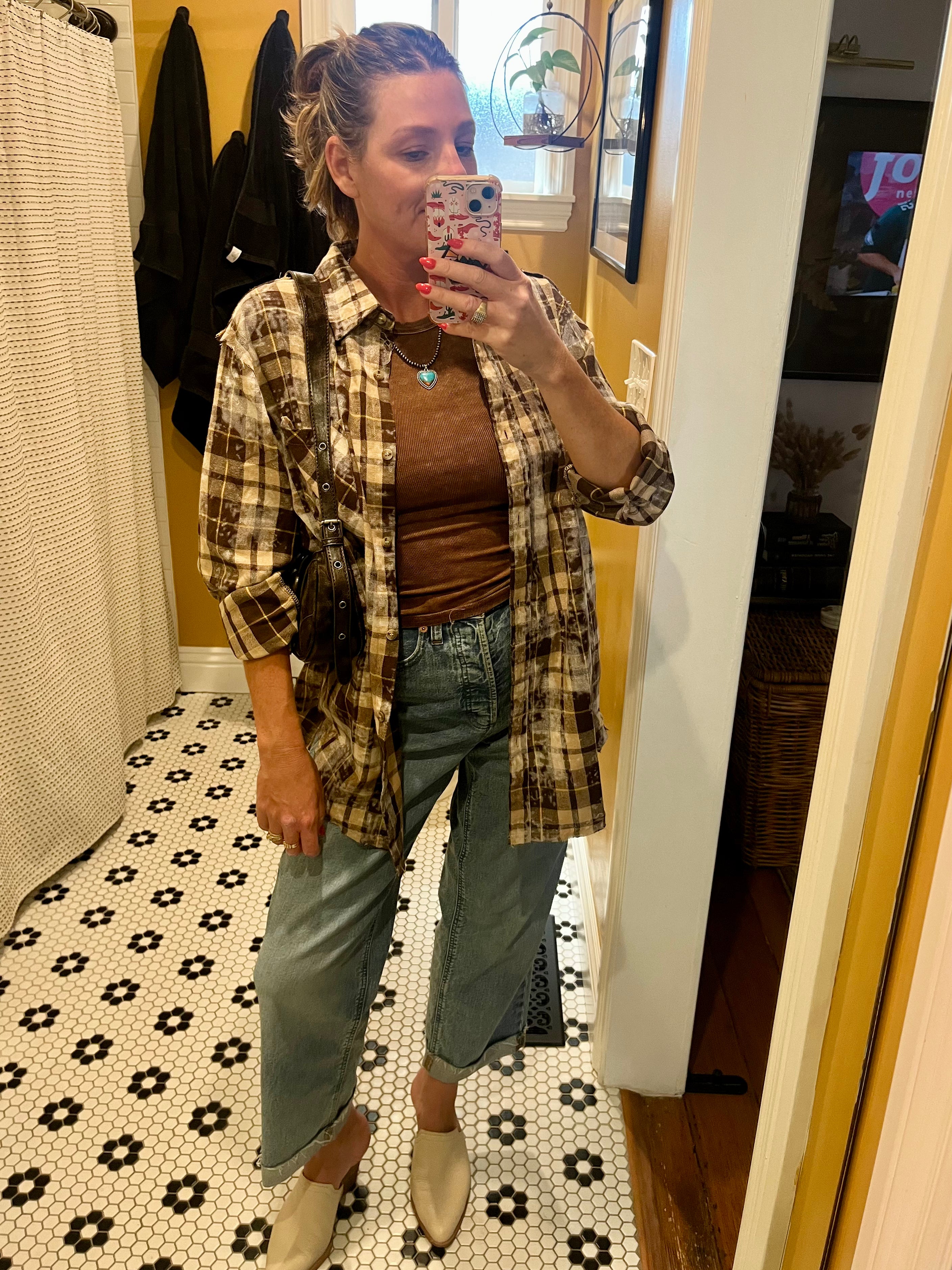 Allie Acid Wash Flannel