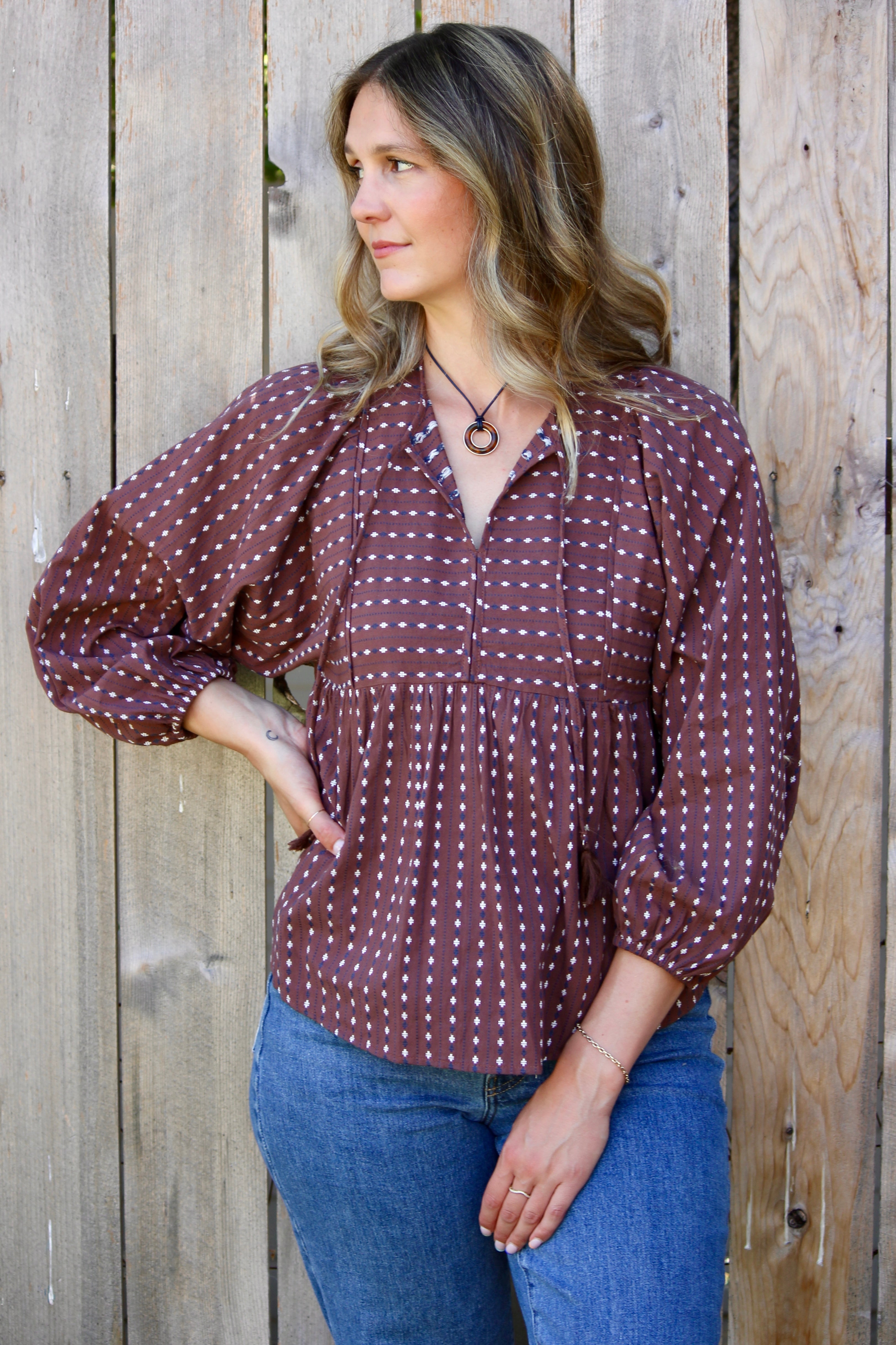 Paige Peasant Blouse
