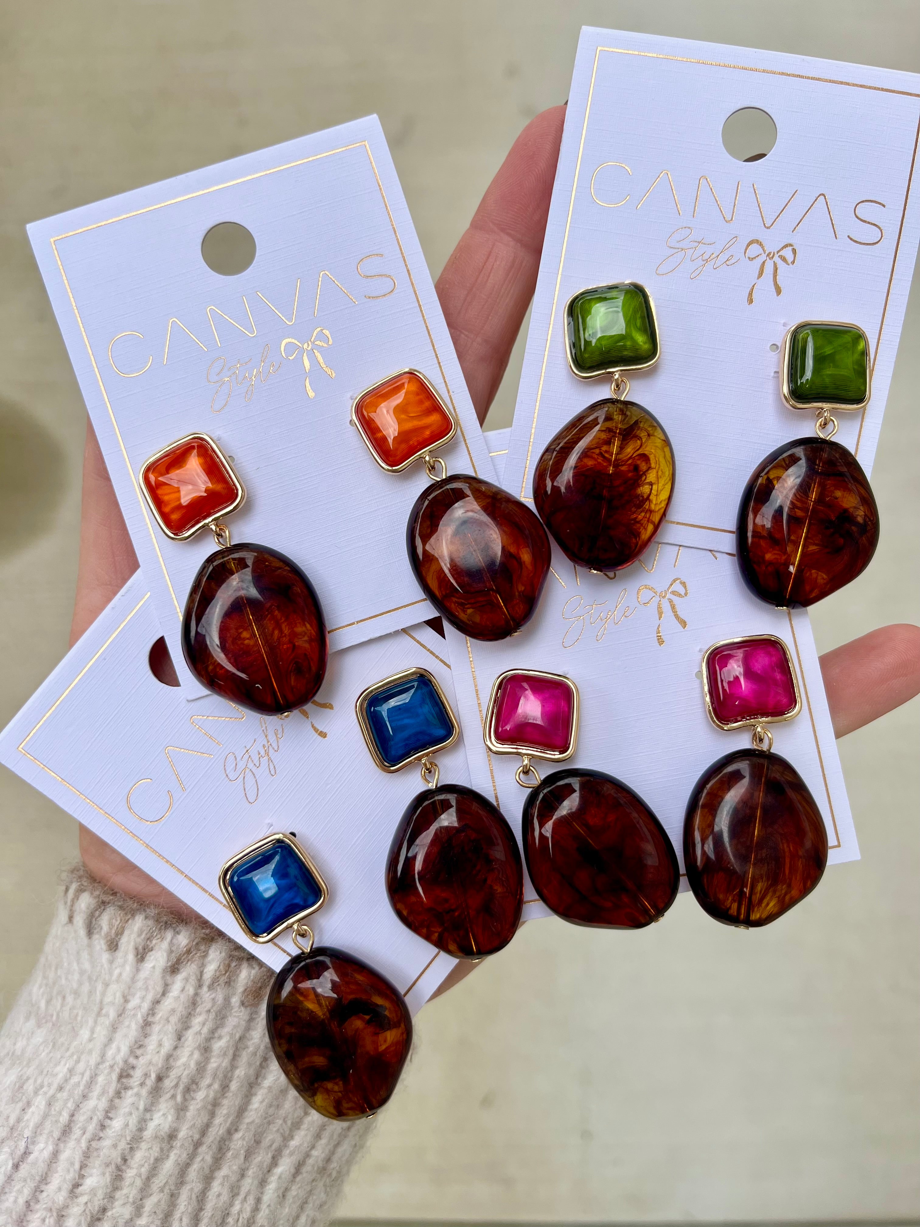 Fall Color Pop Earrings