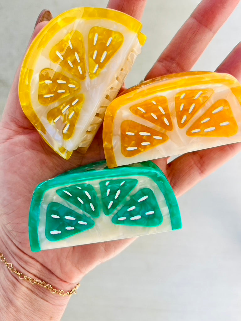 Citrus Claw Clip