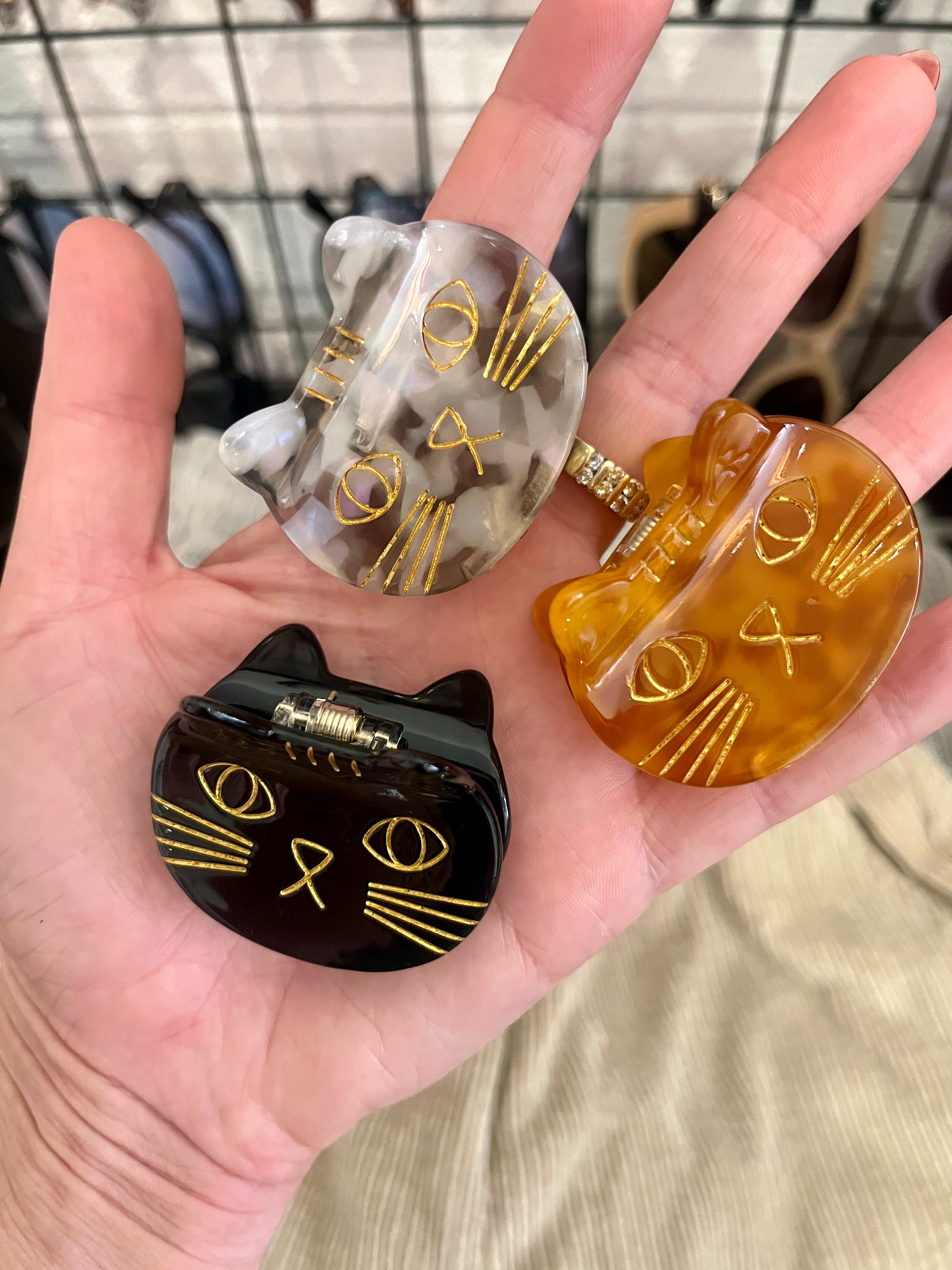 Kitty and Doggy Claw Clip