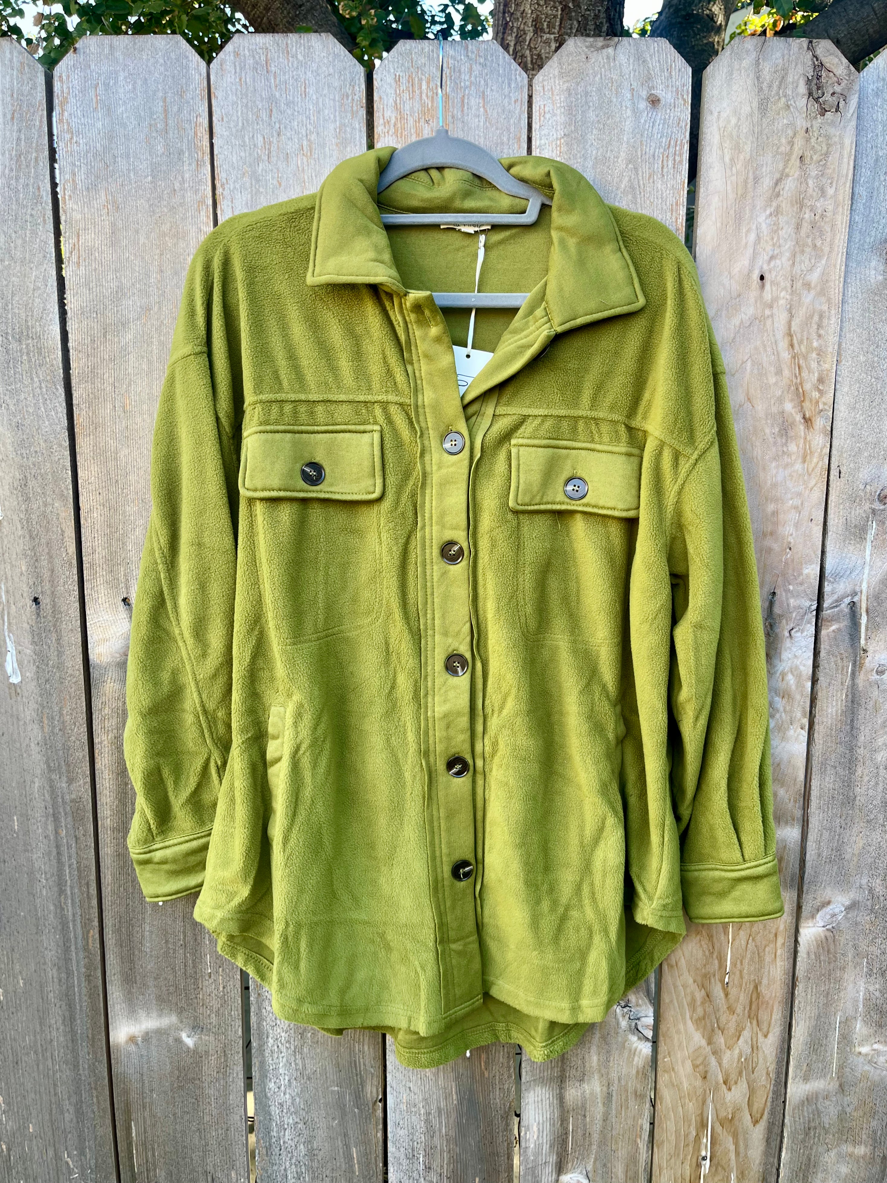 Fall Fleece Shacket