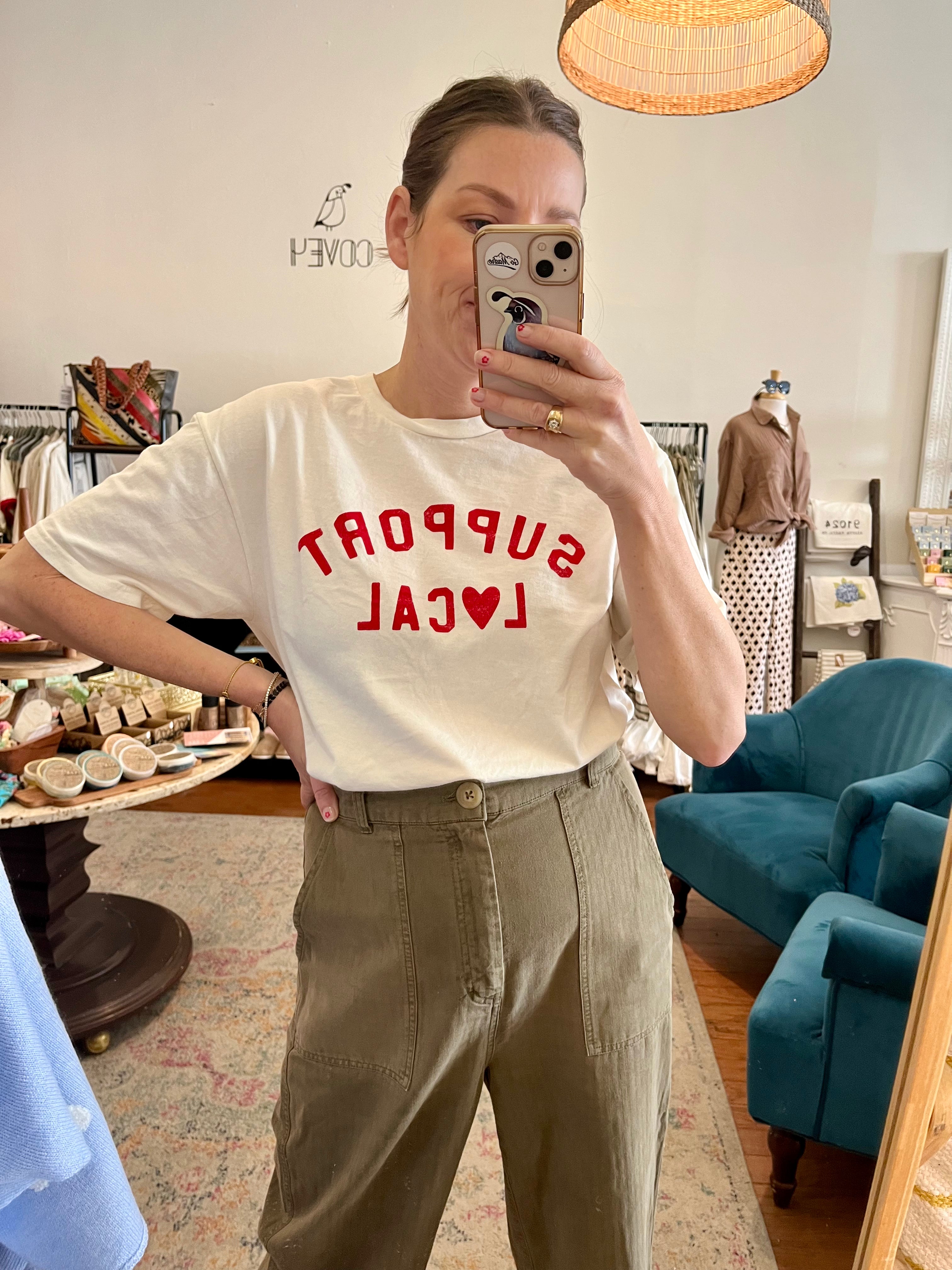 Support L❤️cal Tee