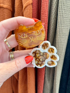 Kitty and Doggy Claw Clip
