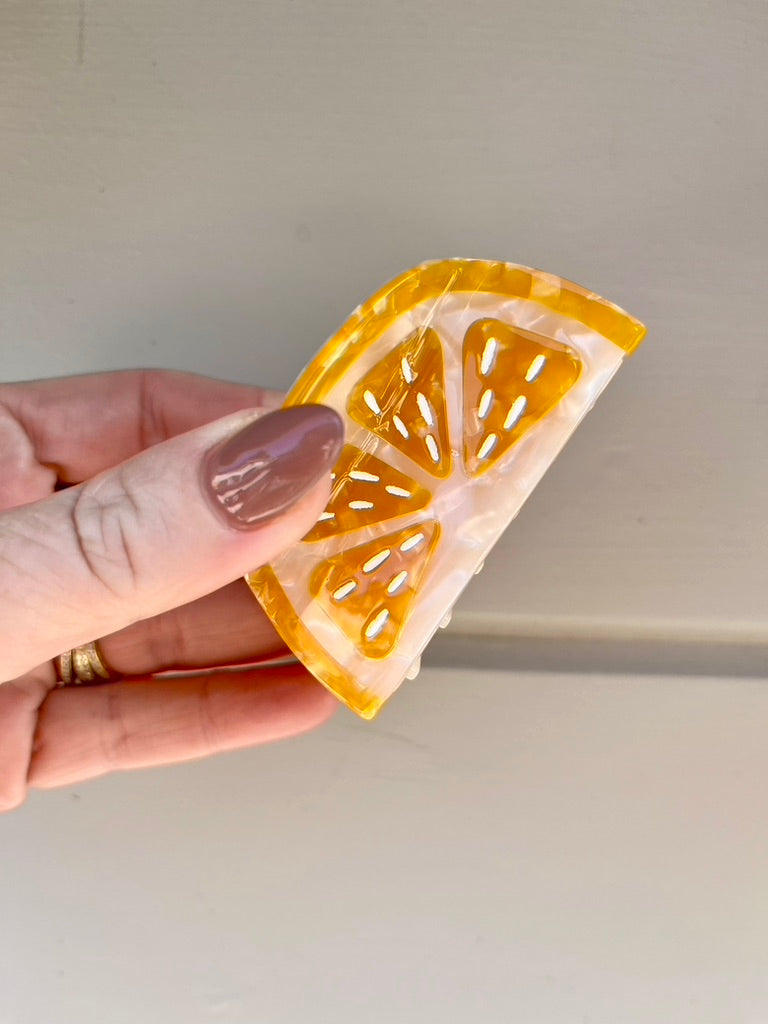 Citrus Claw Clip