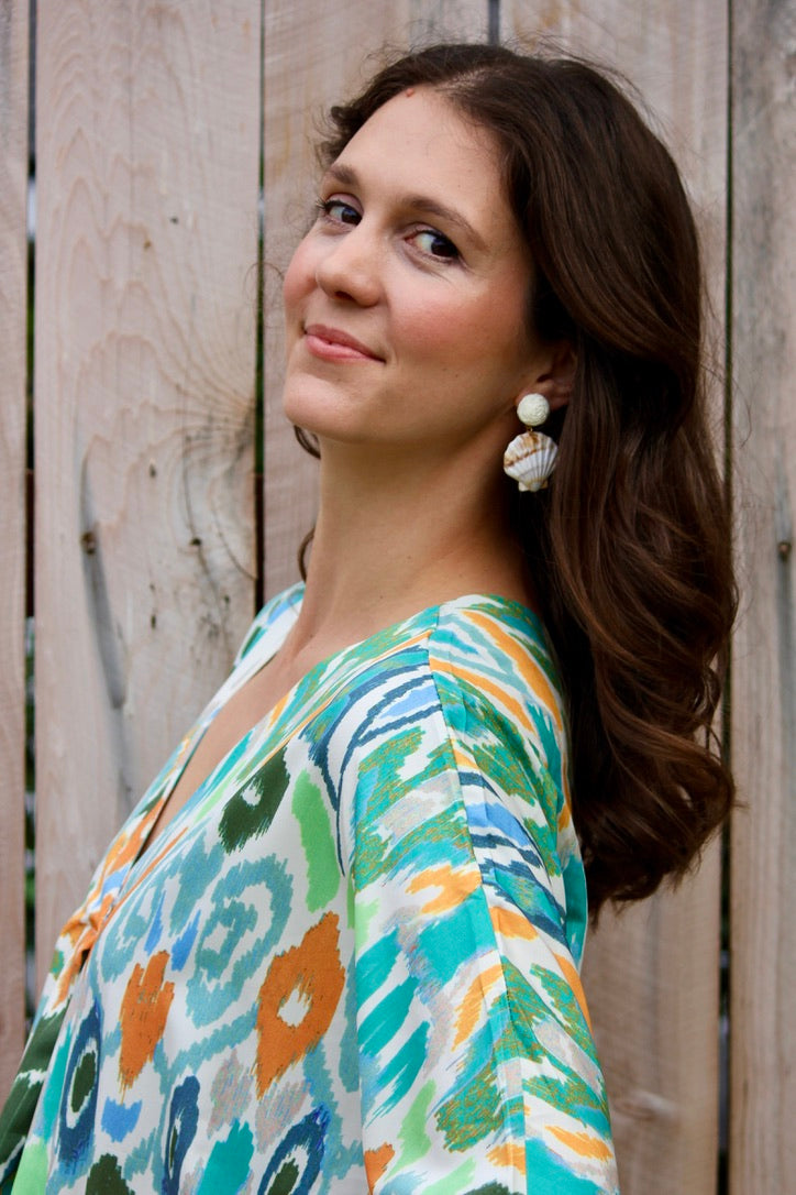 Dangling Shell Earrings
