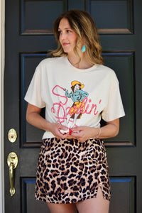 Laney Leopard Skort