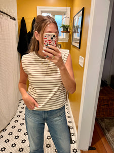 Striped Cap Tank