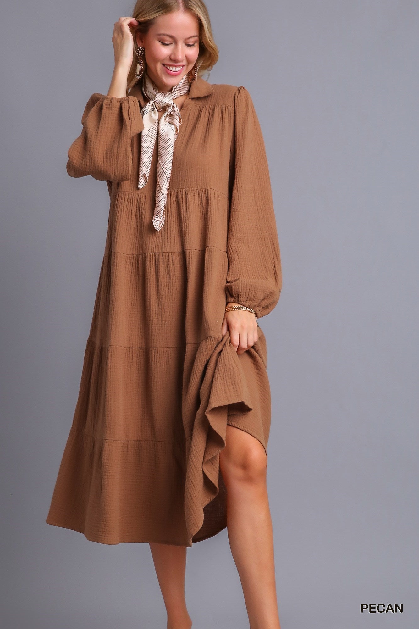 The October Dress - Pecan
