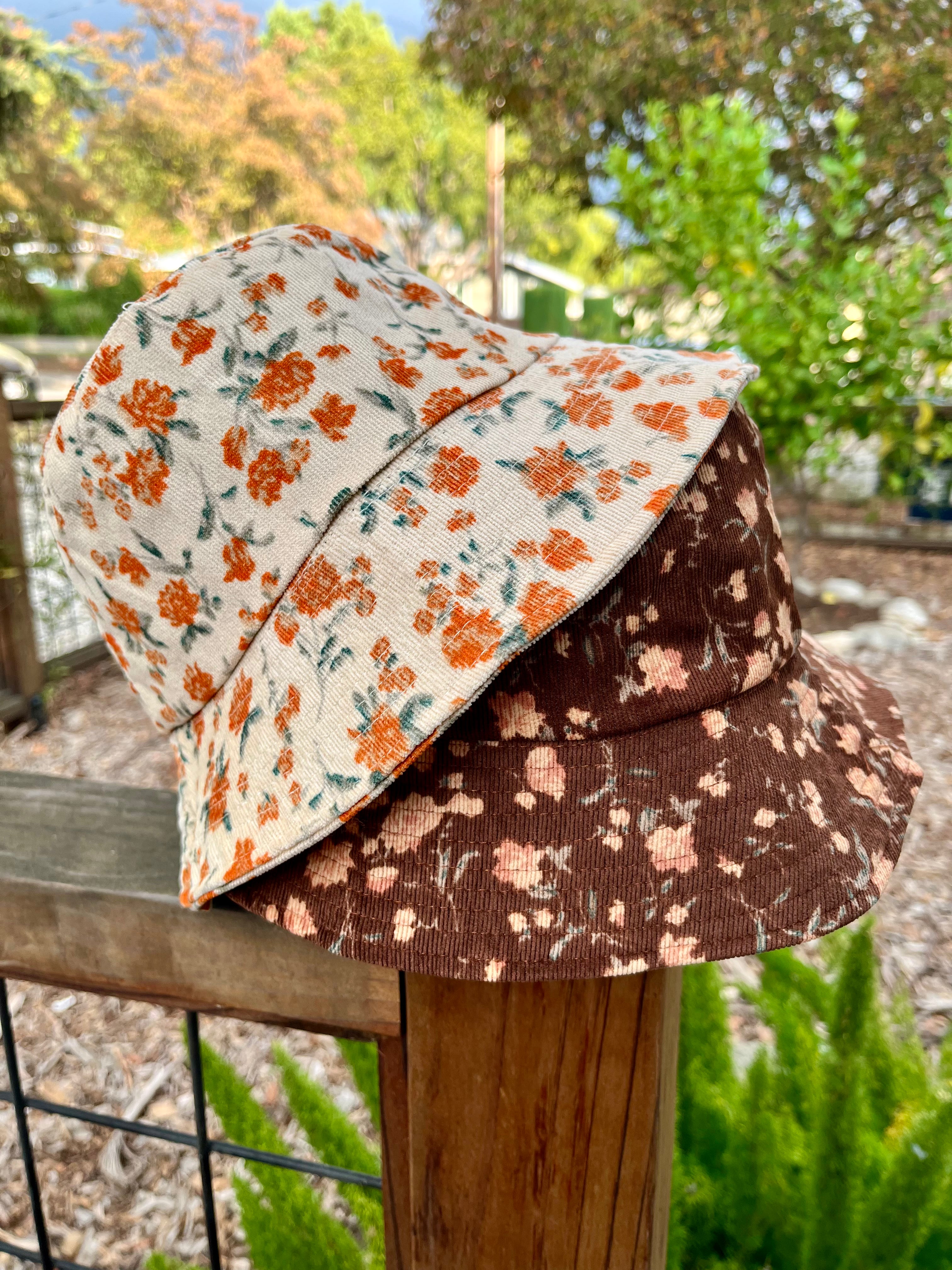 Flower Cord Bucket Hat