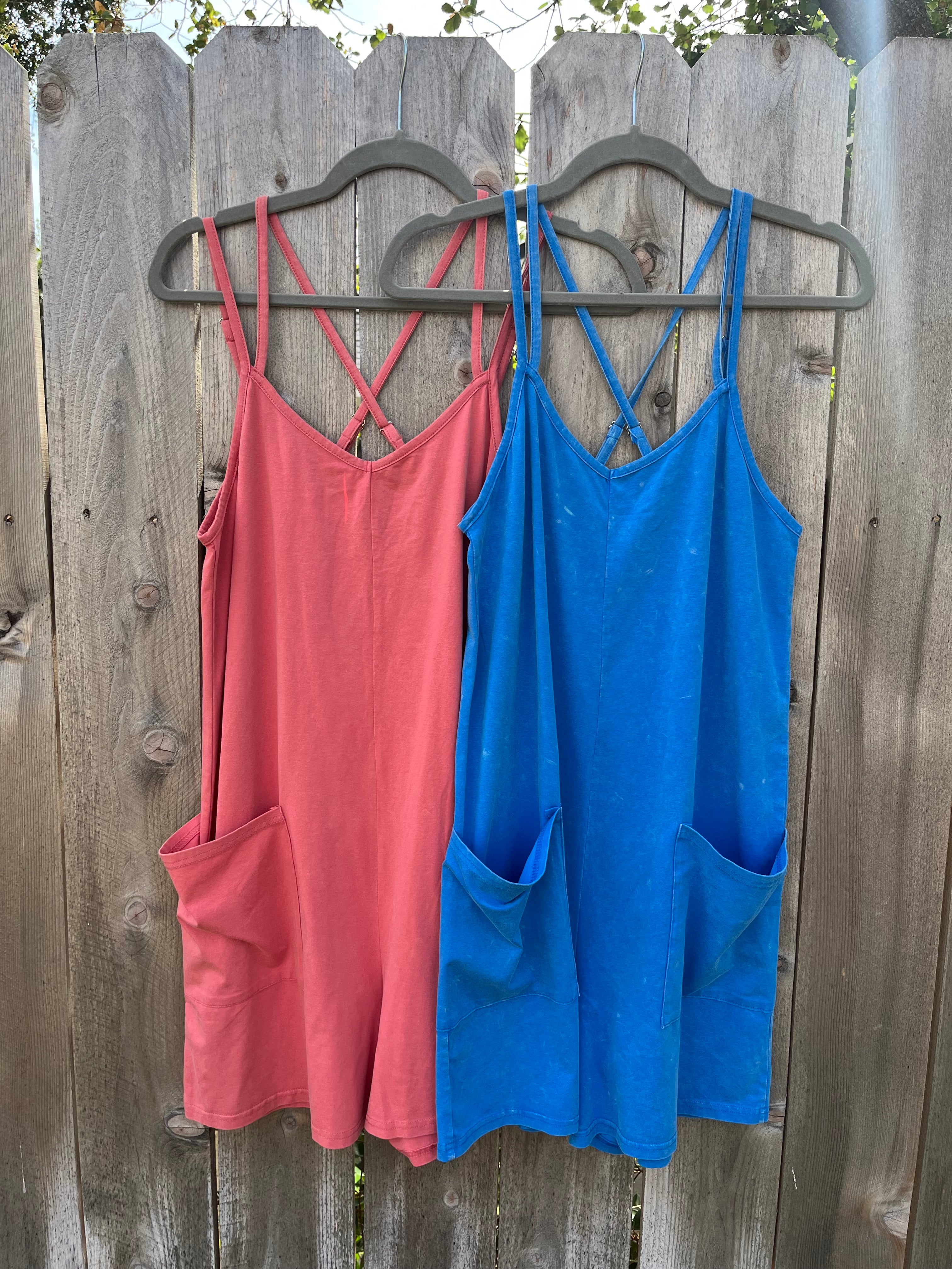 X Back Romper