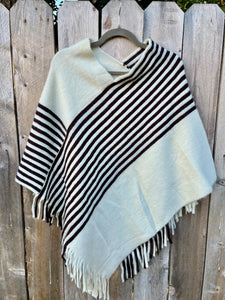 Poly Fringe Poncho