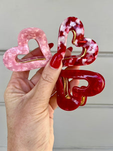 Heart Claw Clip
