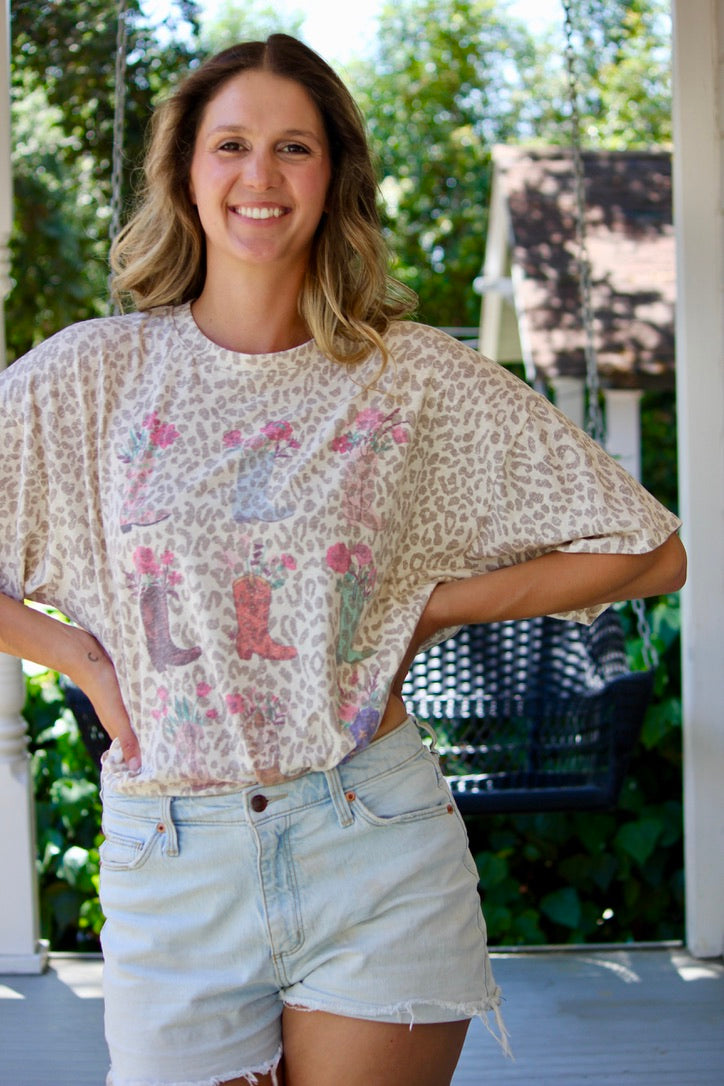 Cowgirl Boots Tee