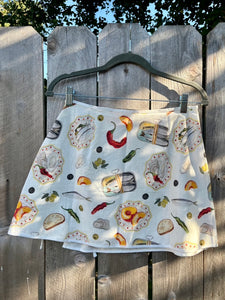Mediterranean Wrap Skirt