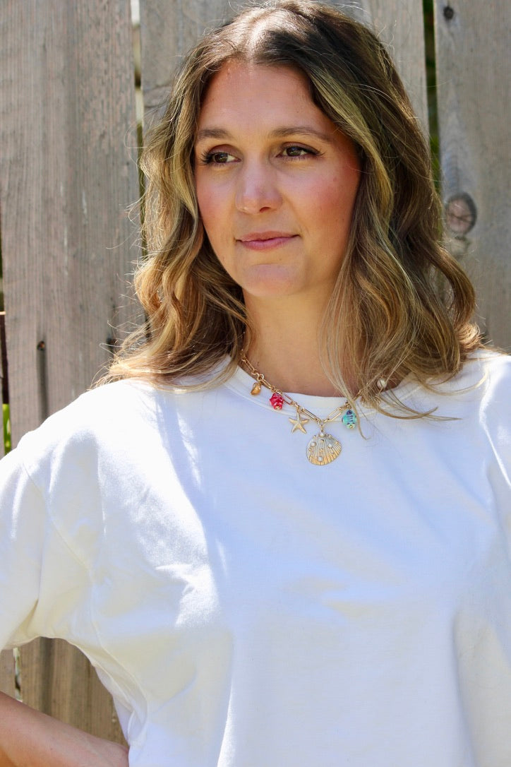 Sea Life Charm Necklace
