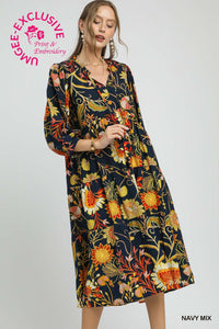 Auburn Autumn Dress