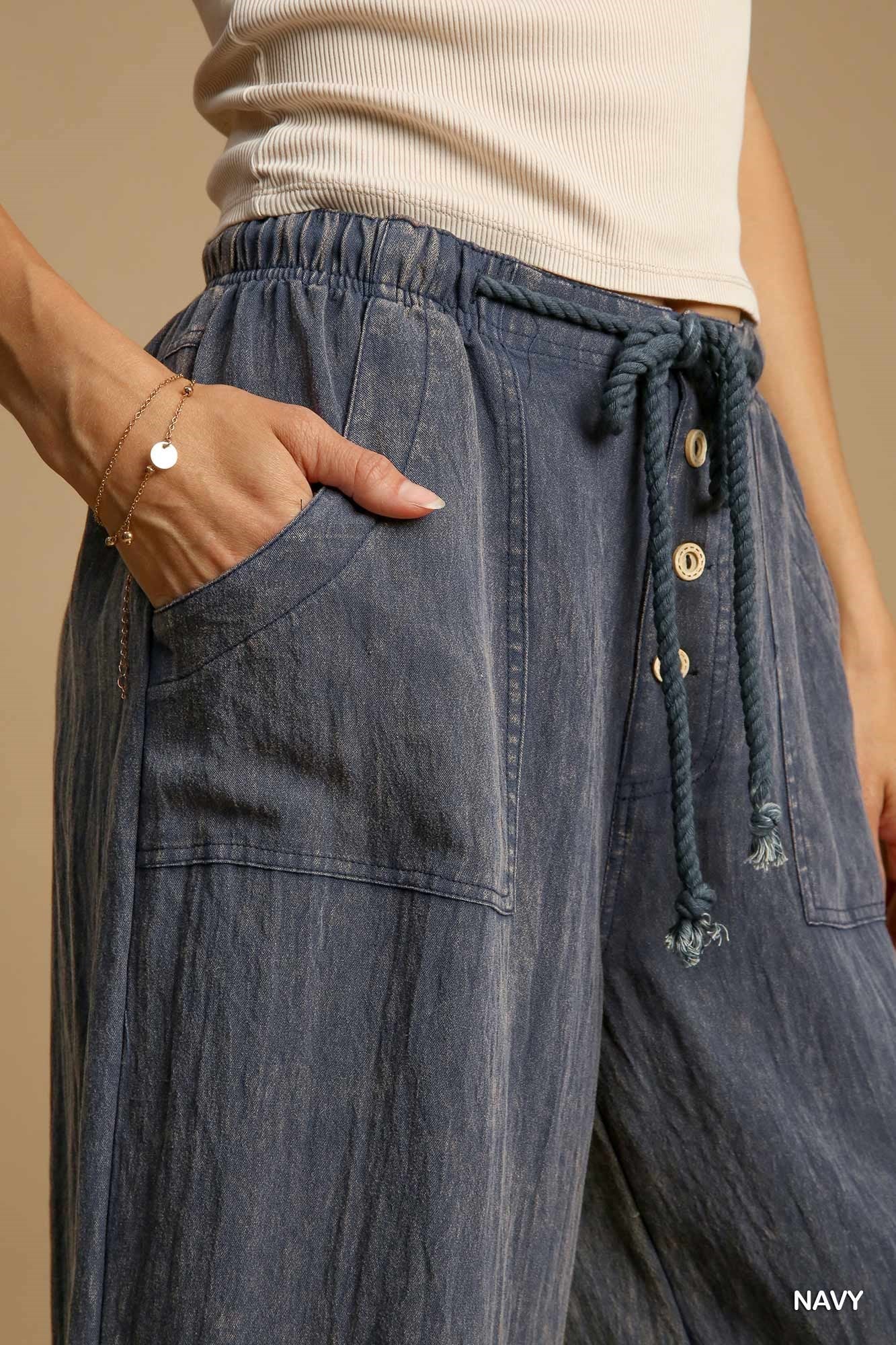 Snow Wash Pant - Denim
