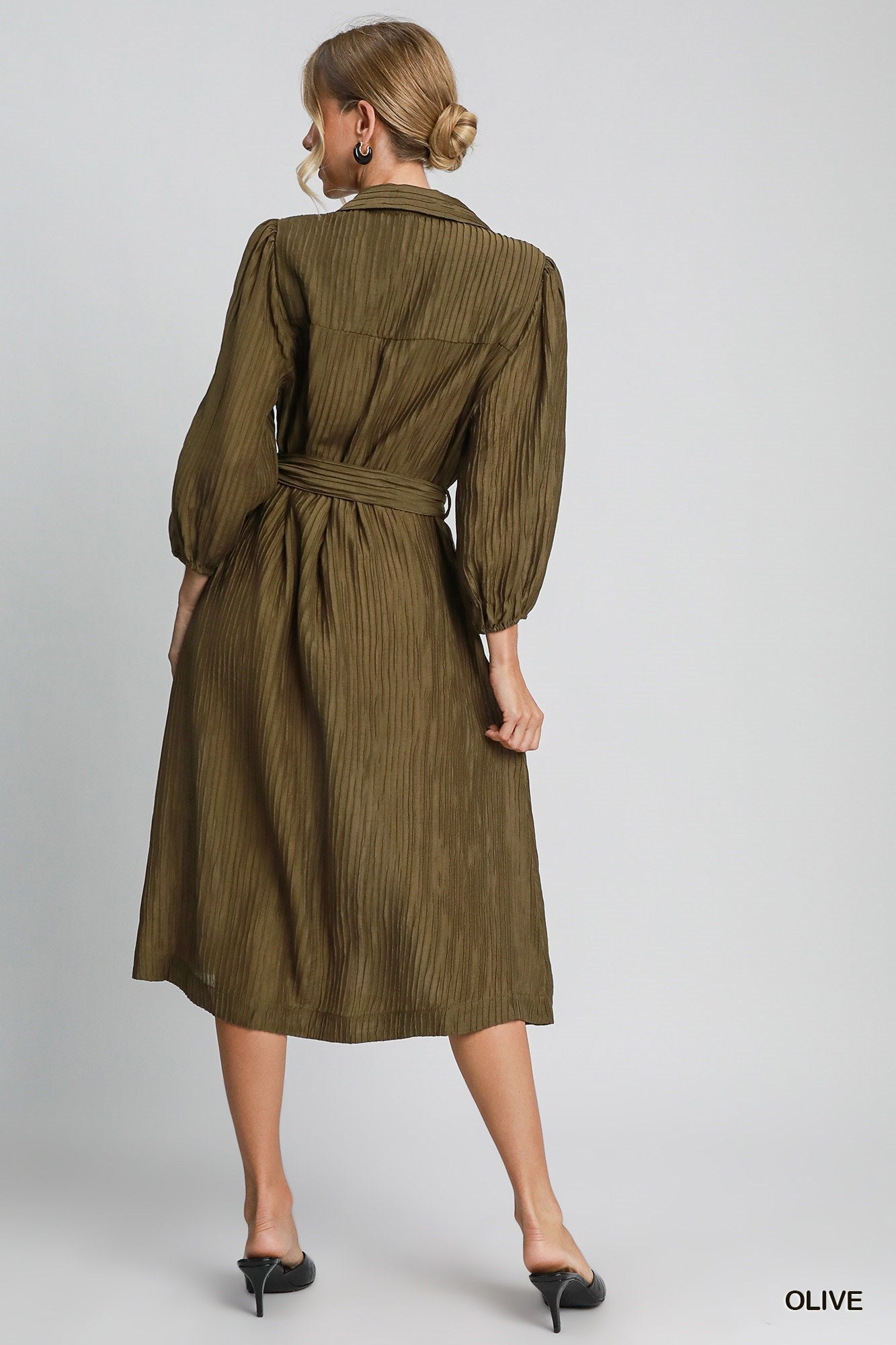 The Willow Dress - Olive