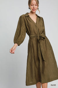 The Willow Dress - Olive