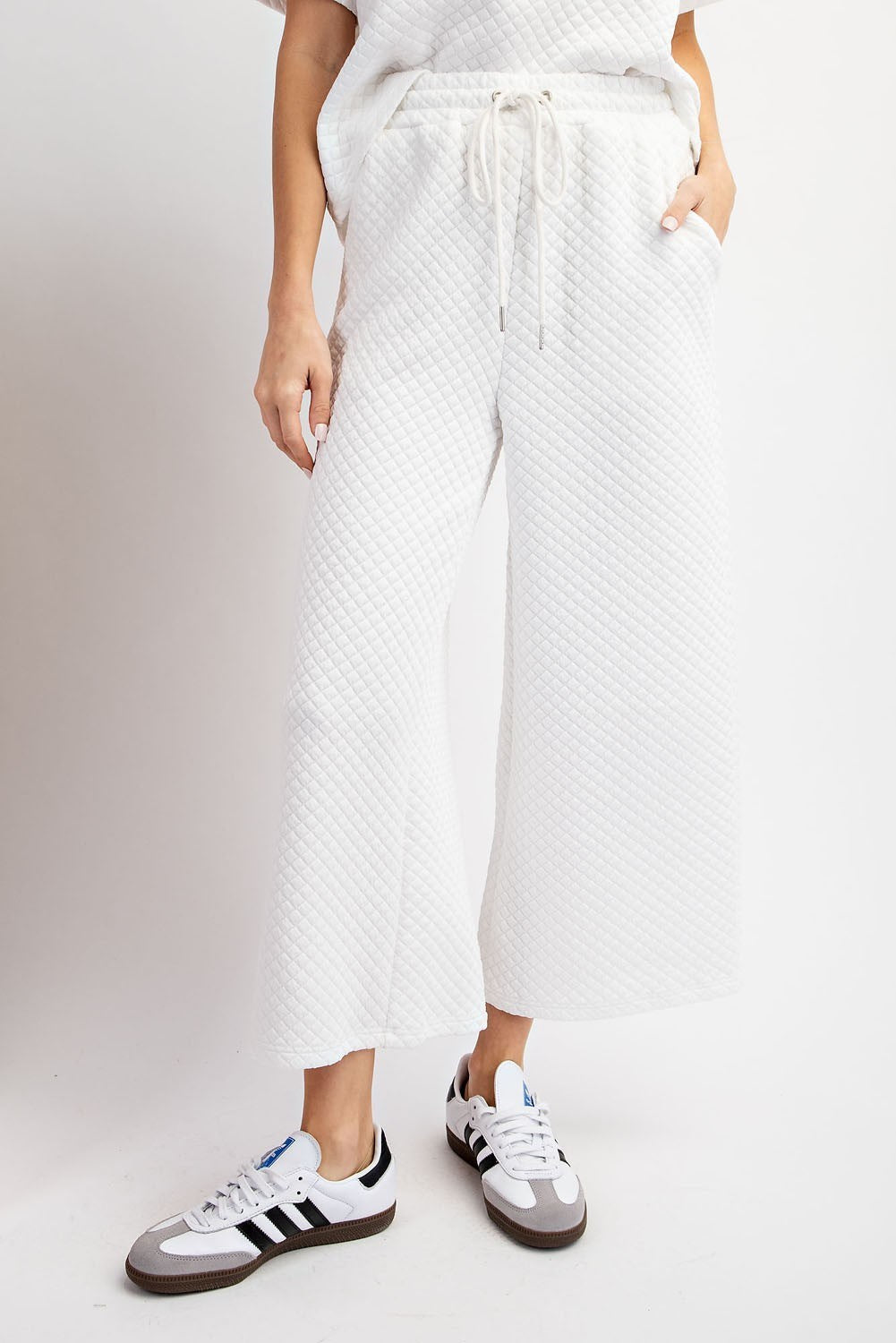 Quilted Set - White