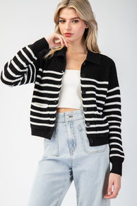 Sydney Striped Cardigan