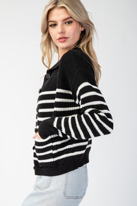 Sydney Striped Cardigan