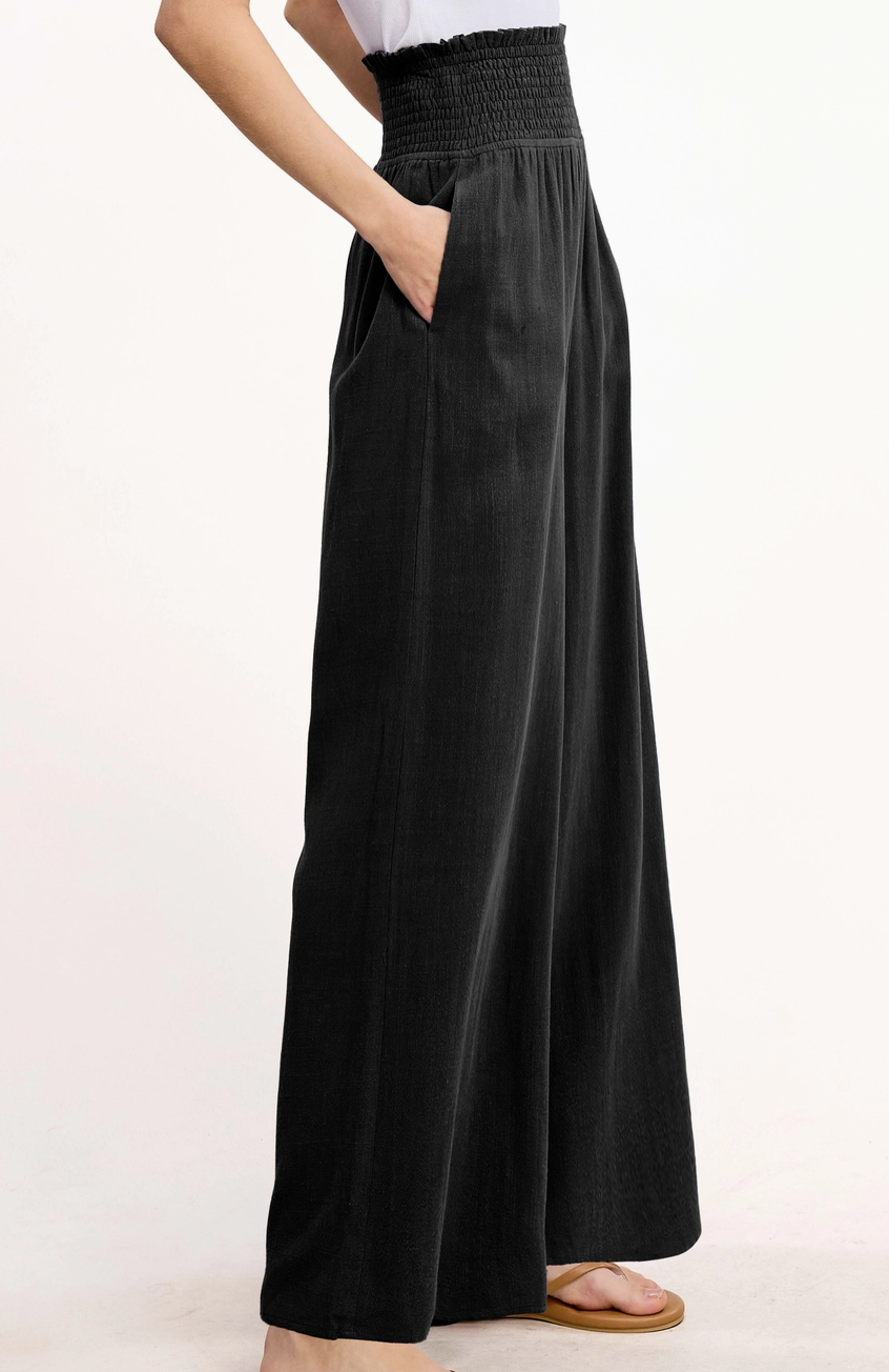 Susan Smocked Waist Pant