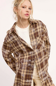 Allie Acid Wash Flannel