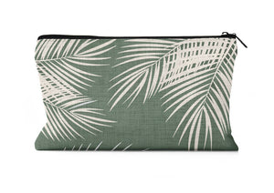 Palm Pouch - Tan/Coral/Black/Sage