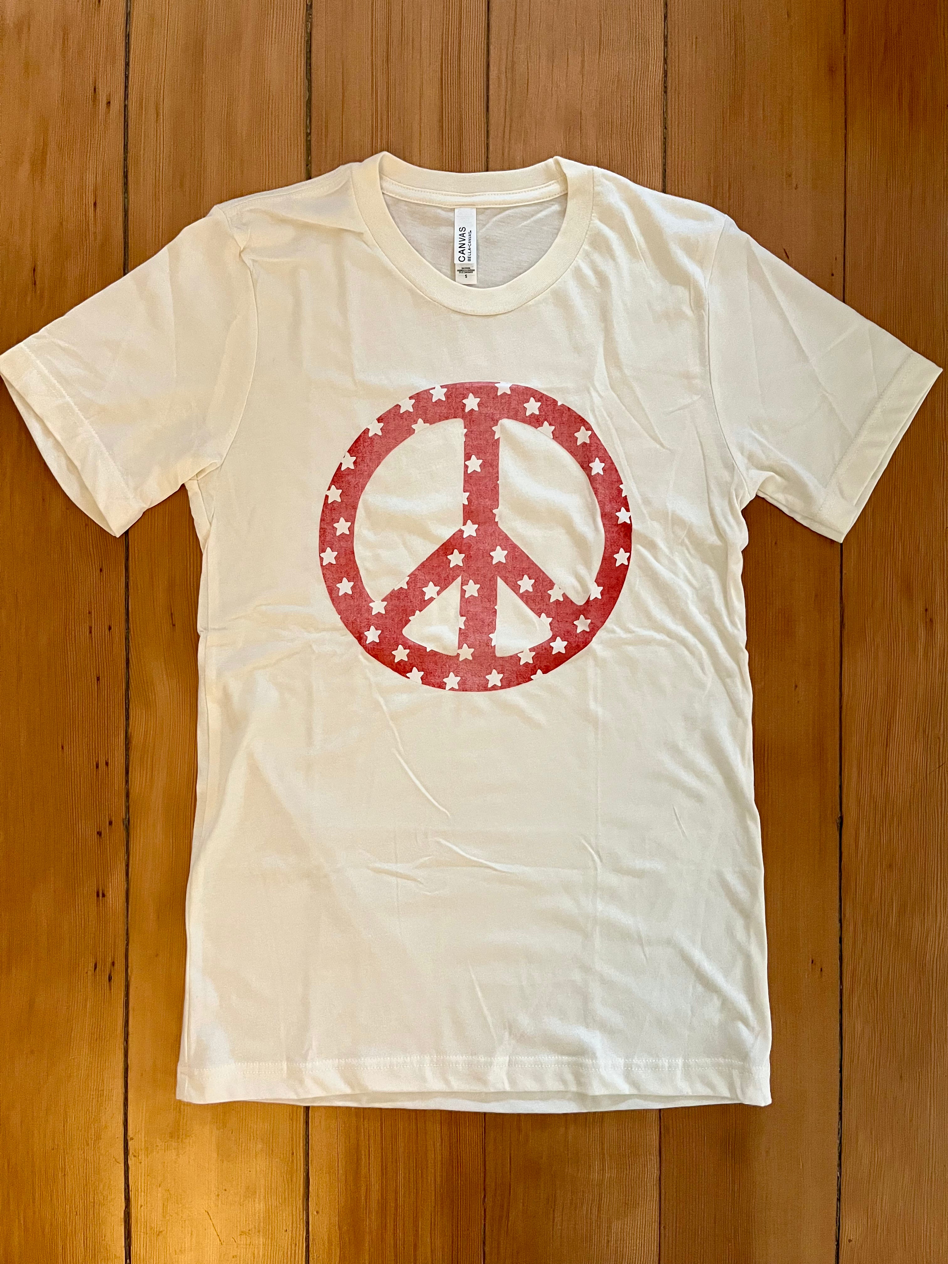Star Peace Sign Tee