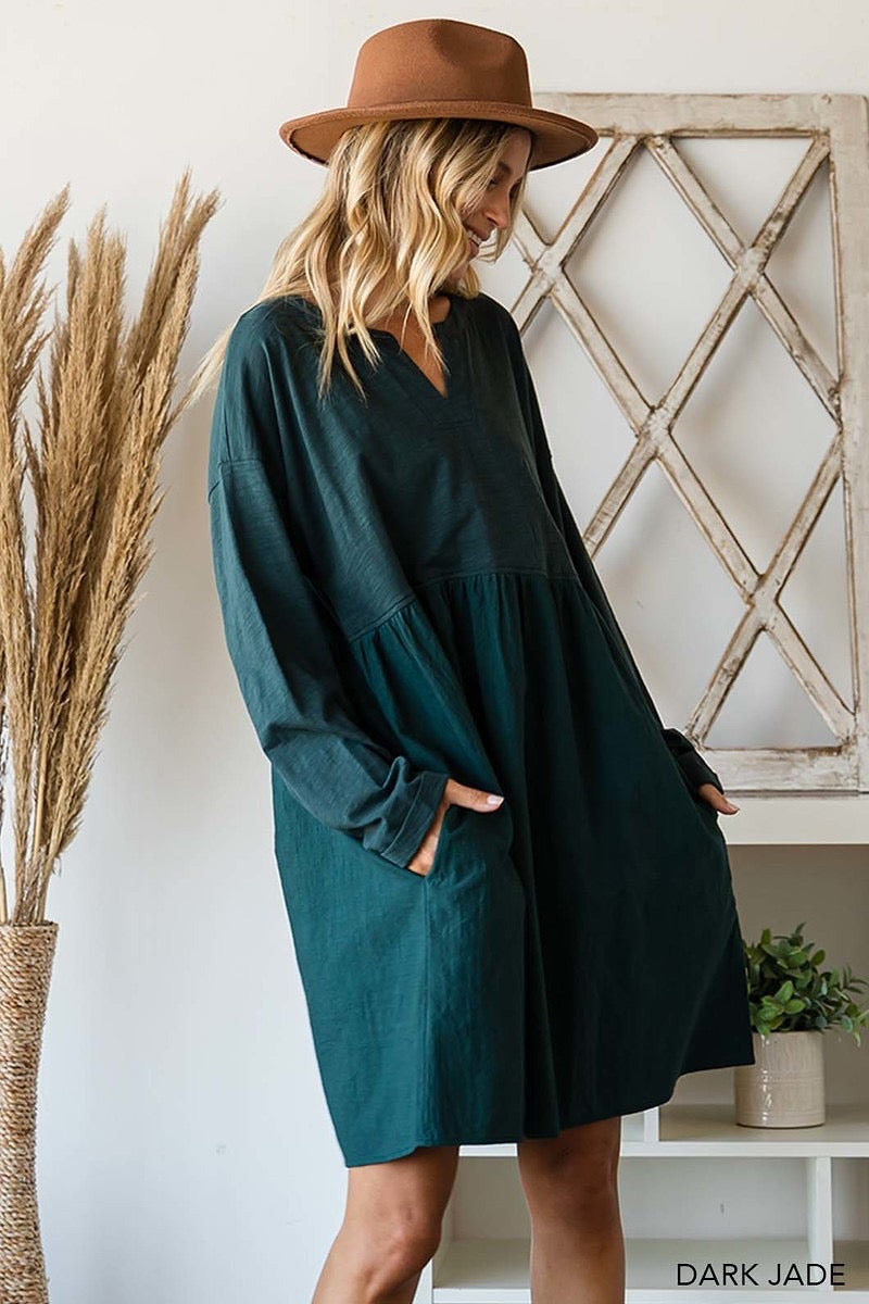 The October Dress - Teal