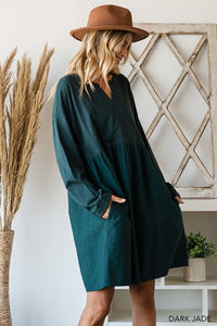 The October Dress - Teal
