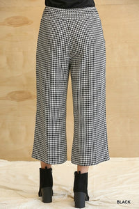 Houndstooth Crop